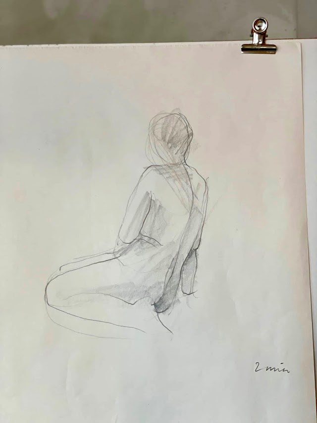 Akt  croquis kvelder for ungdom