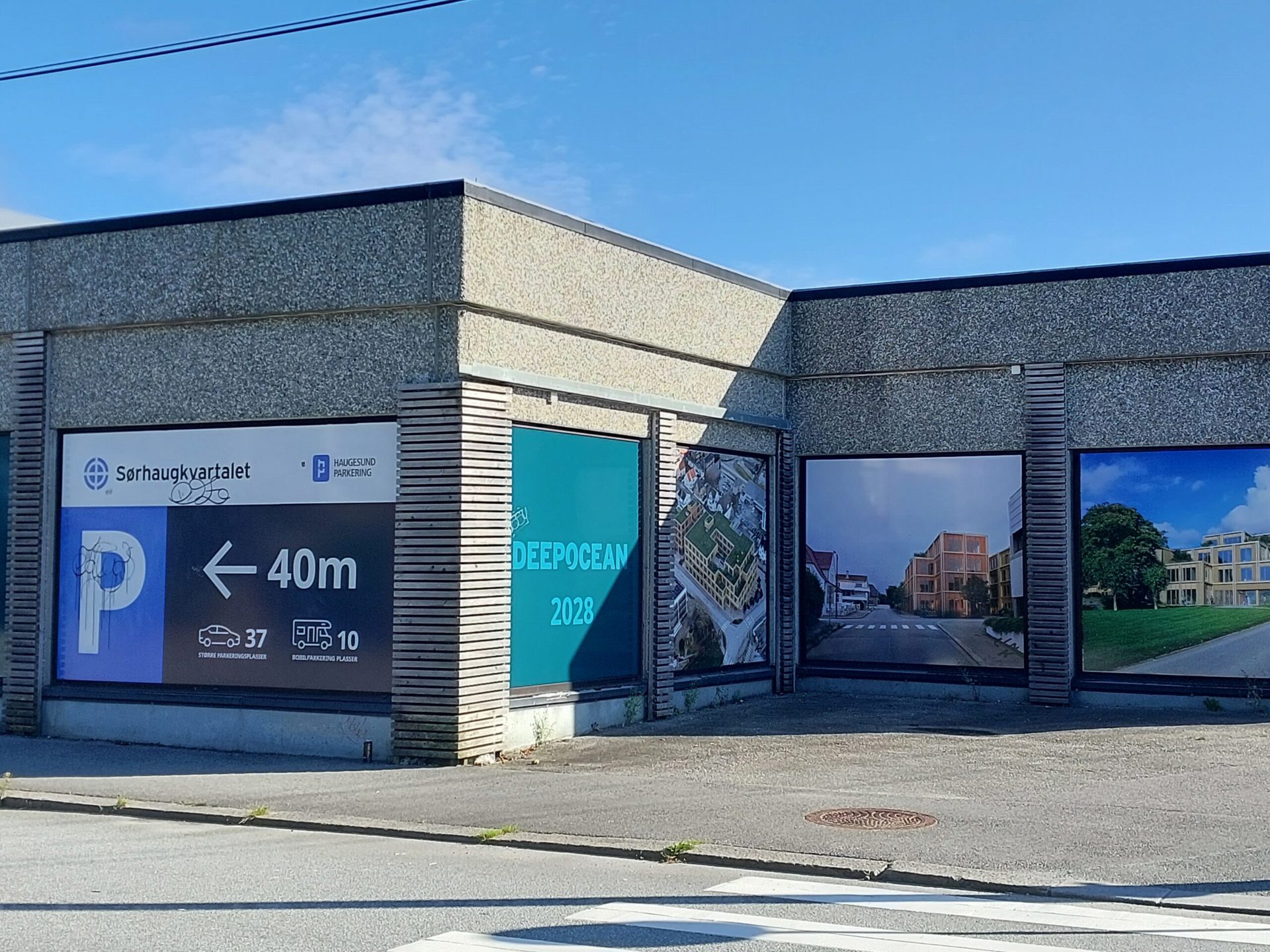 Bobil parkering Haugesund
