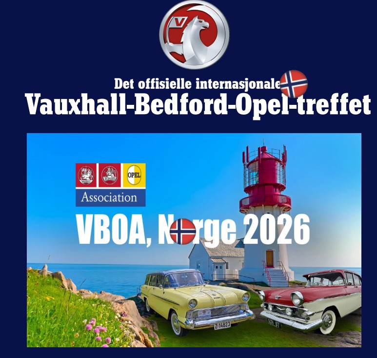 Internasjonalt Vauxhall, Bedford, Opel treff 2026