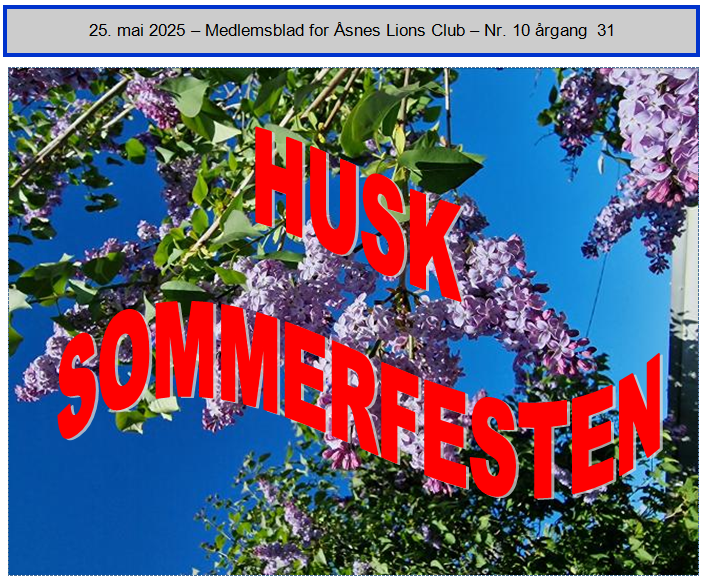 Klubbavis 2024-2025 Nr 10