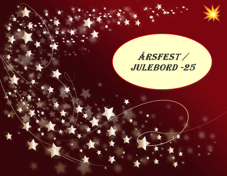 JULEBORD/ÅRSFEST -25