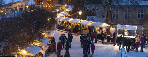 Tur til Julemarked på Norsk Folkemuseum