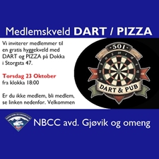 Medlemskveld på Dokka 23 oktober 2025