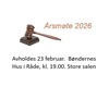 Artikkelbilde til artikkelen Årsmøte 2026