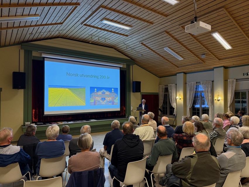 Foredrag om Utvandringen - Medlemsmøte16.okt.19.30