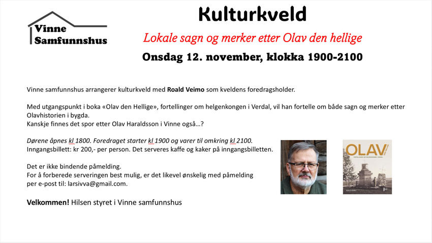 Kulturkveld 12.11.2025