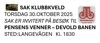 Artikkelbilde til artikkelen SAK Klubbkveld torsdag 30.oktober 25 Devold bana