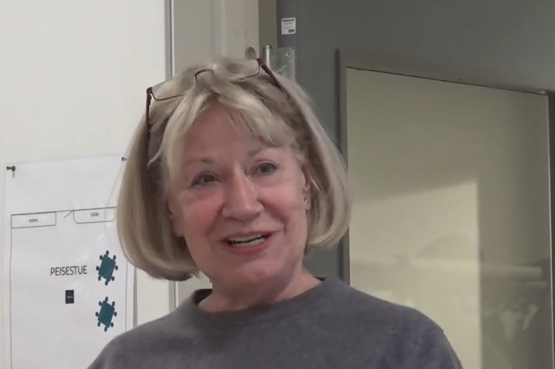 2025.10.22 Usynlig i krig og fred. Foredragsholder Britt Tove Berg Brestrup. Foto Grunde Vale.