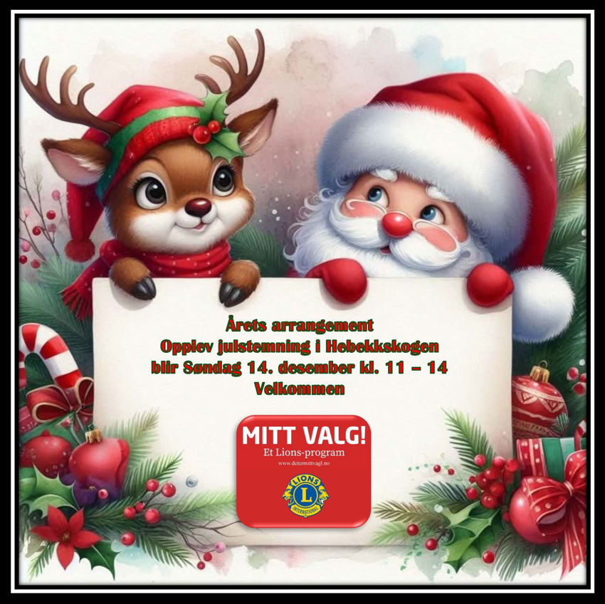 Opplev julestemning i Hebekkskogen