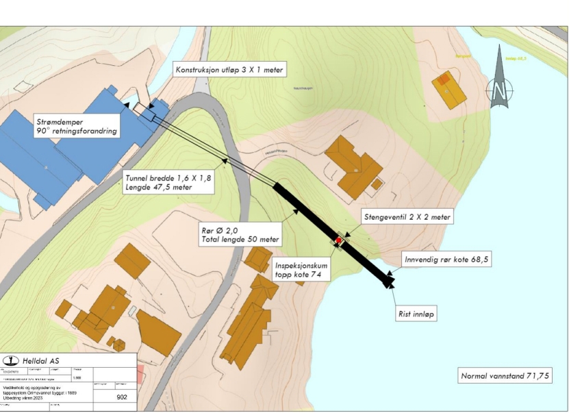 Første del av Flomsikringen er gjennomført.