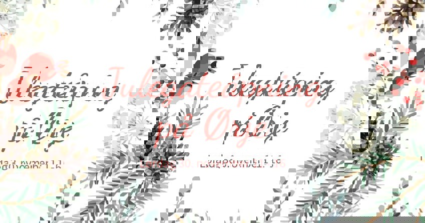 Julegate åpning 2025