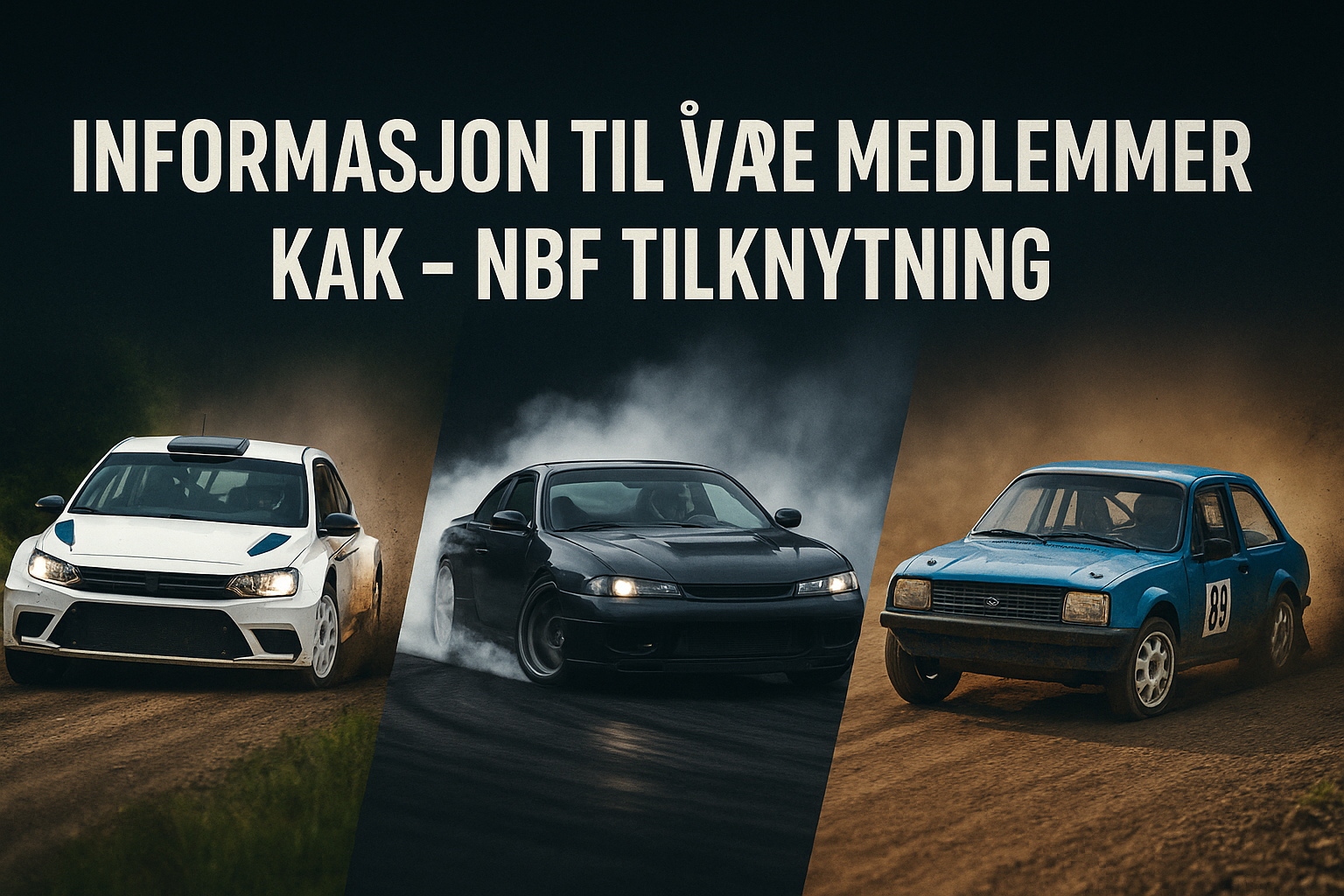 Informasjonsbrev til våre medlemmer