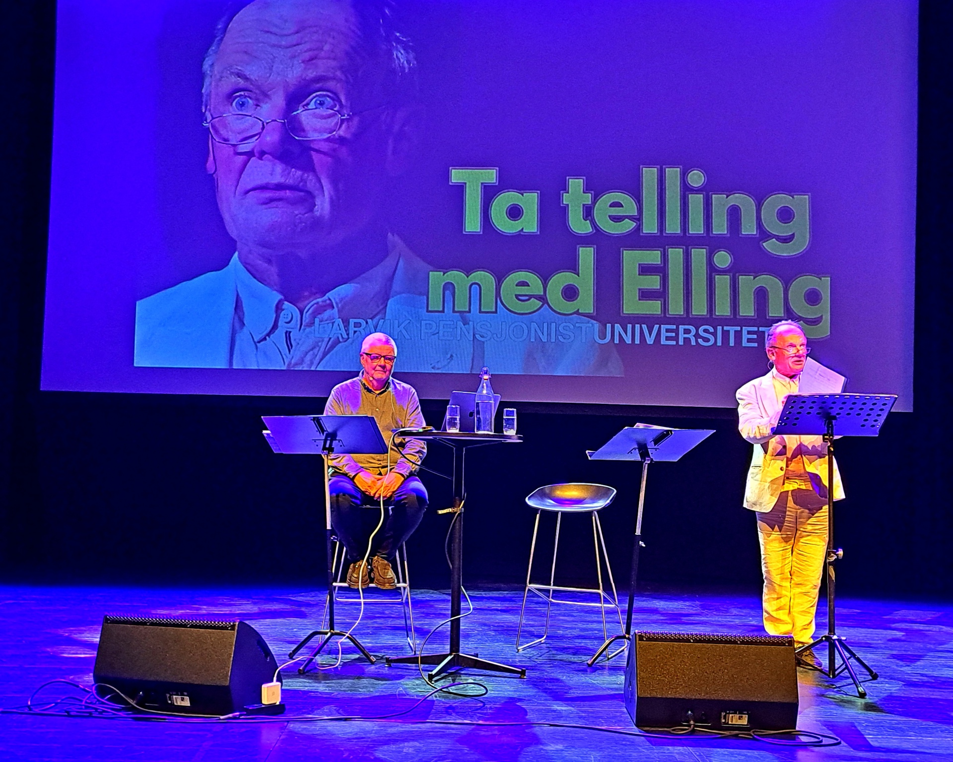 Fullt hus på Bølgen med Ta telling med Elling