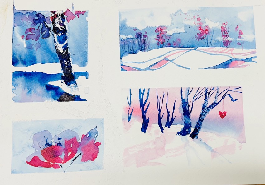 Invitasjon - Lær å lage enkle akvarellbilder