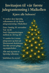 Artikkelbilde til artikkelen Julegrantenning søndag 30.11. Kl. 16:30!