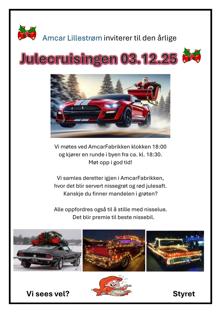 Julecruising 03.12.2025