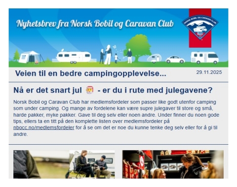Nyhetsbrev fra NBCC