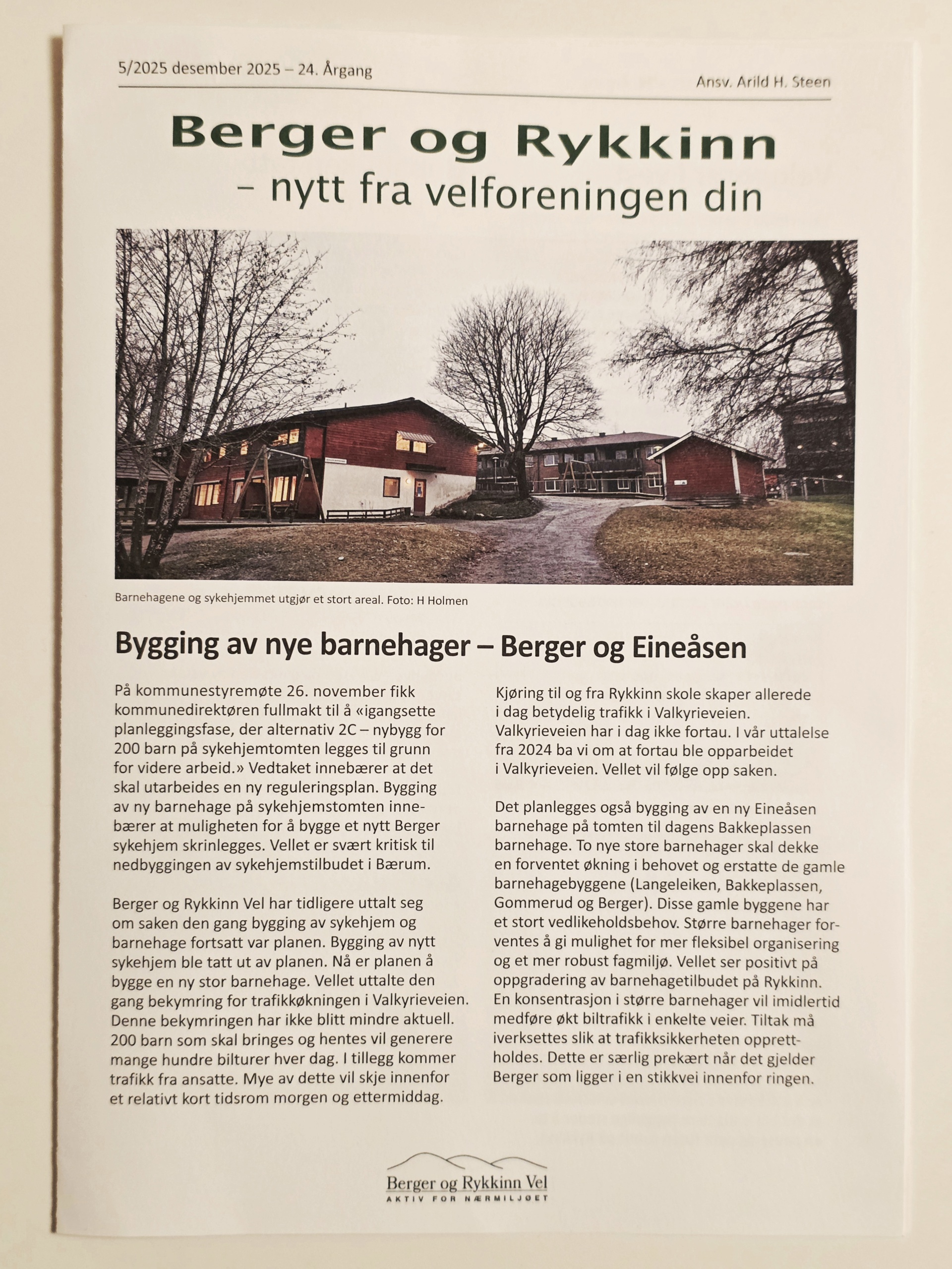 Ny velavis i postkassen