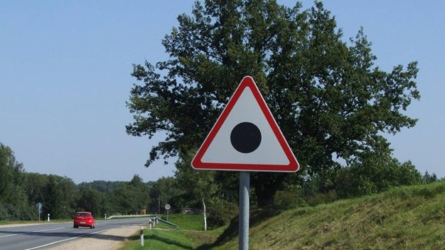 Få bilister vet hva dette skiltet 