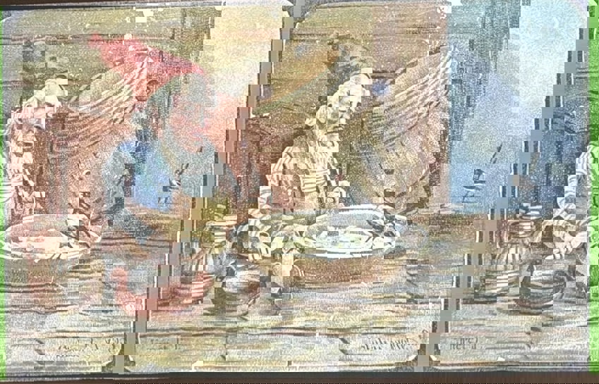 Kåseri om gamle julekort