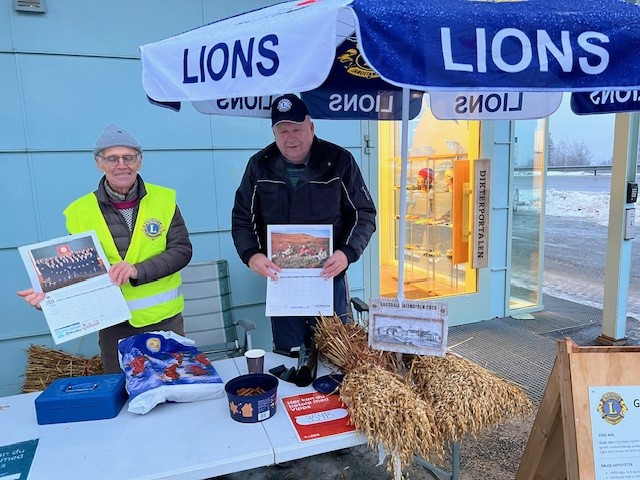 Kalender- og kornbandsalg