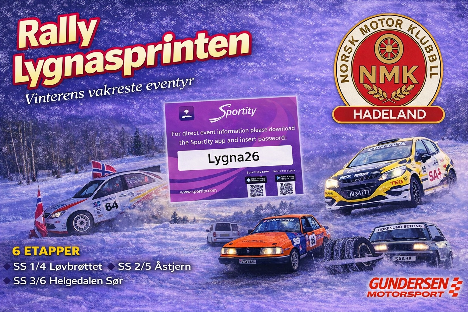Rally Lygnasprinten 2026