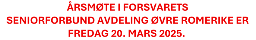 Årsmøte 2026 - innmelding saker