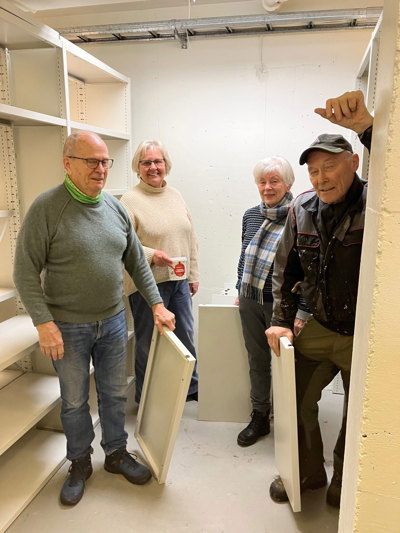 Fra v. Peter, Karen, Marit og Even.