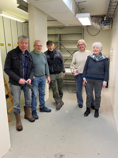 Fra v. Njål, Peter, Even, Karen og Marit. 