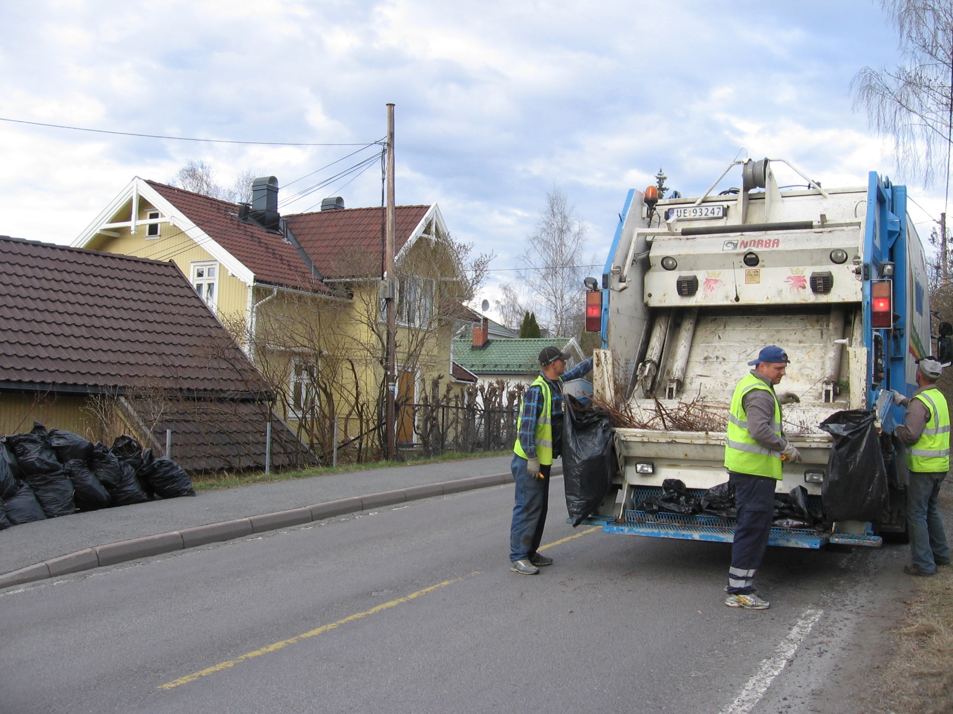 Vårinnsamlingen av haveavfall 2026