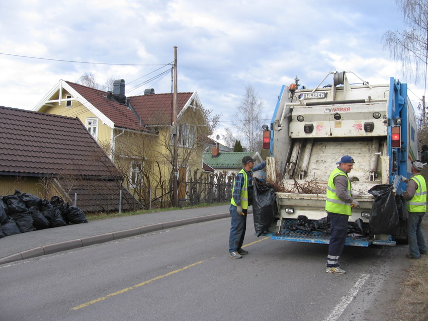 Vårinnsamlingen av haveavfall 2026