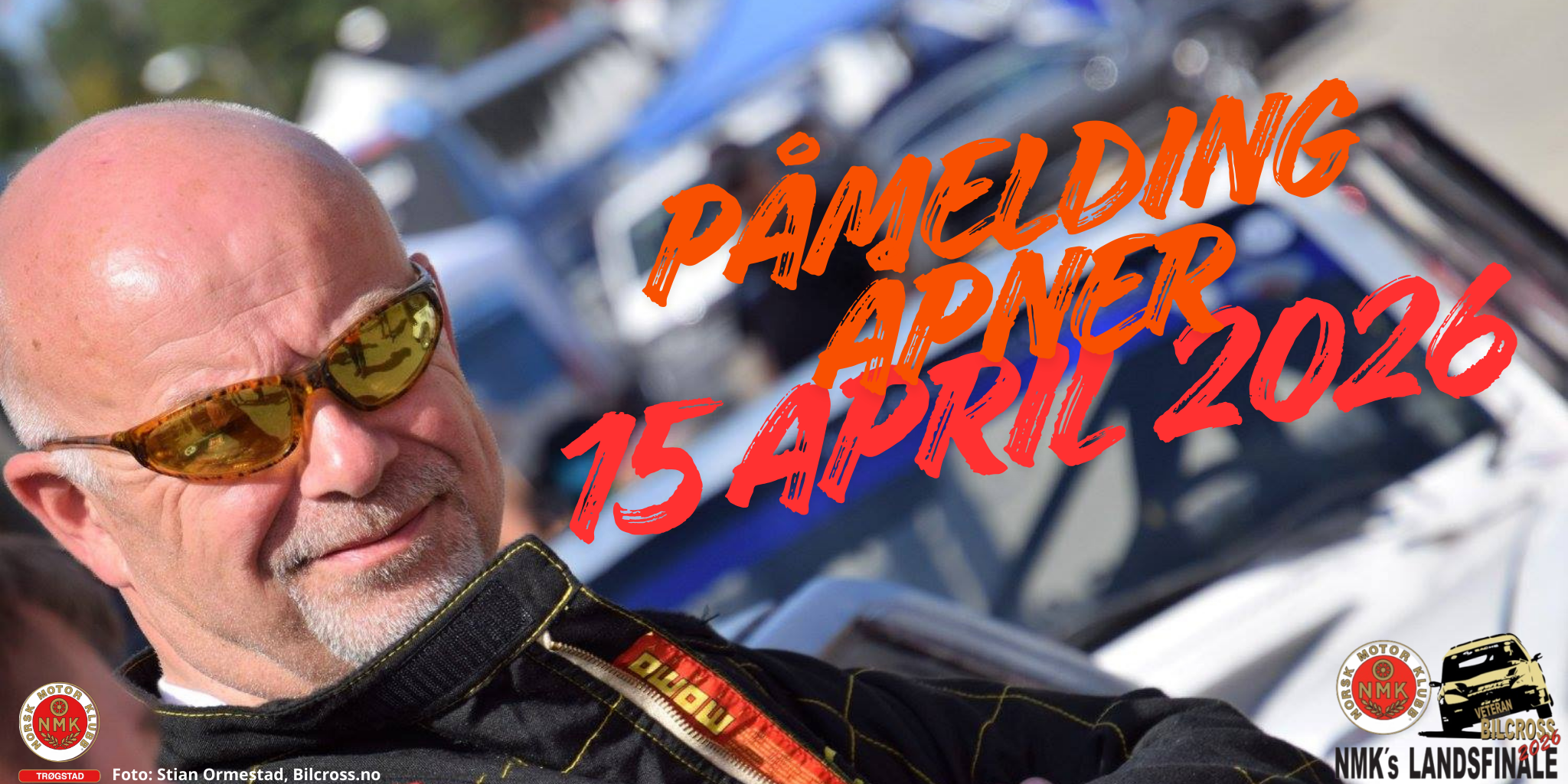 Påmeldingen åpner 15 april