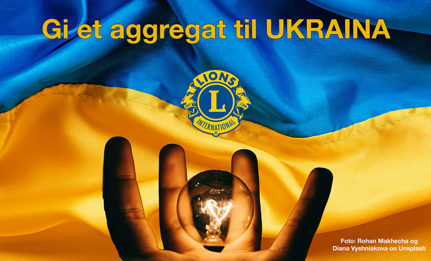 Lions støtter befolkningen i Ukraina