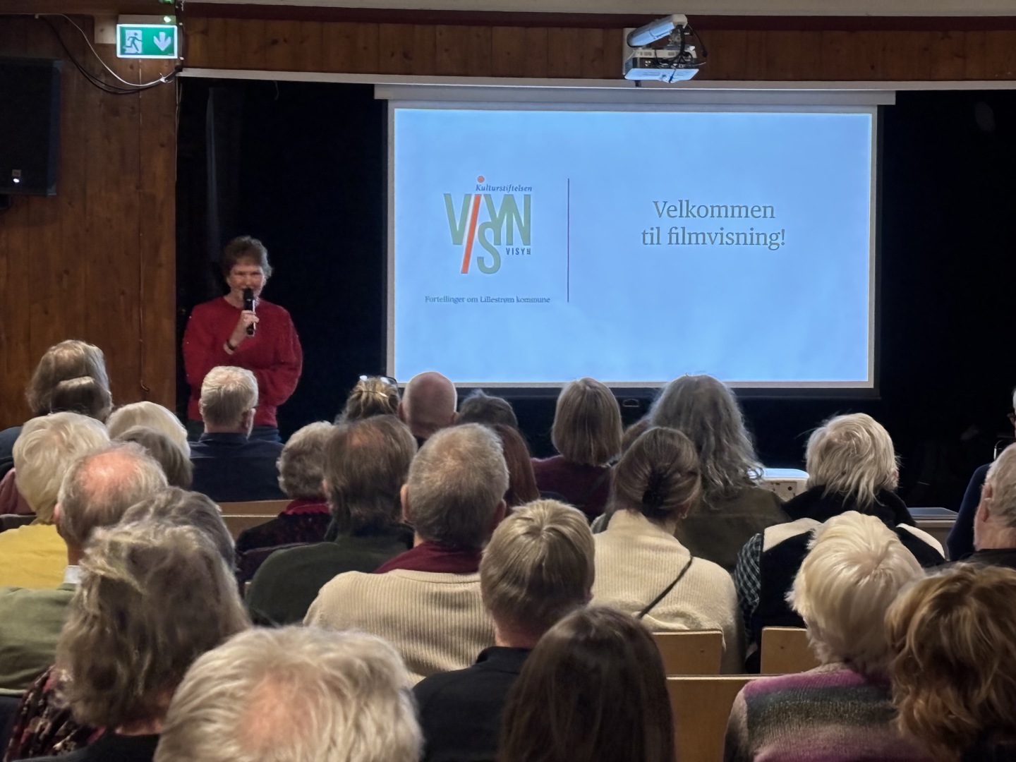 Stort frammøte da Visyn viste film nr. 2 
