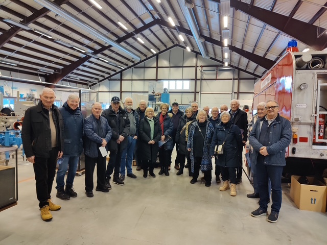 Besøk fra Åsane Rotary