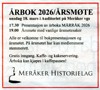 Artikkelbilde til artikkelen Årboklansering og Årsmøte