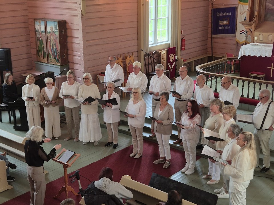 Sang for gull-konfirmanter 19. april