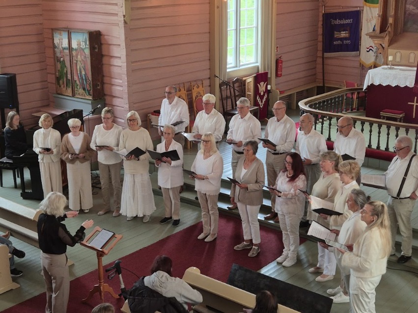 Sang for gull-konfirmanter 19. april