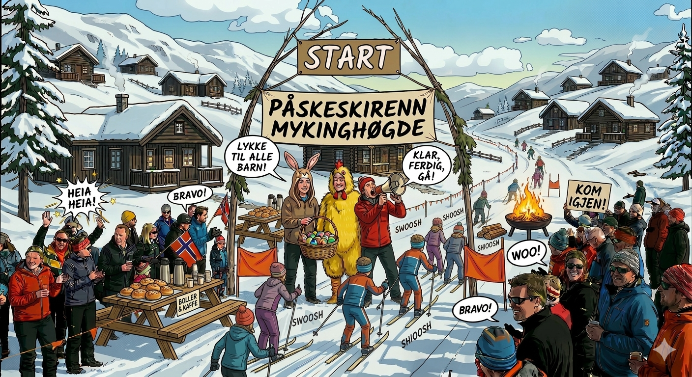 Velkommen til påskeskirenn 