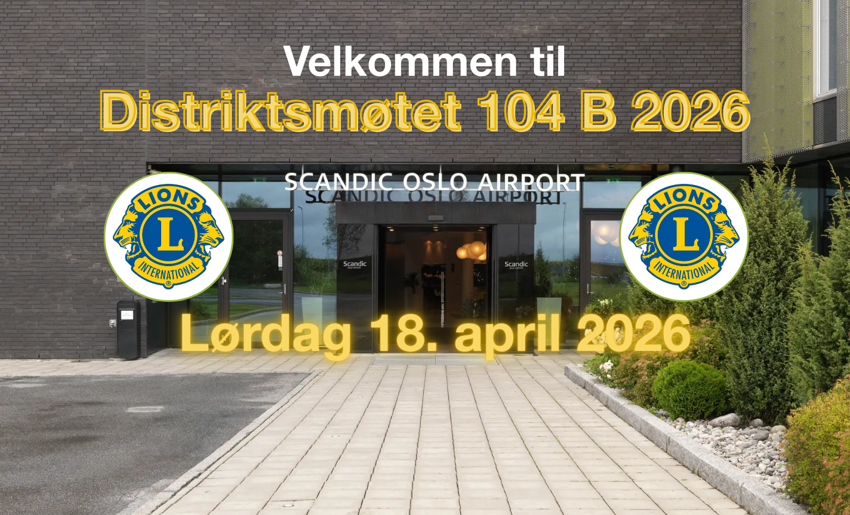 Distriktsmøtet 104B 2026
