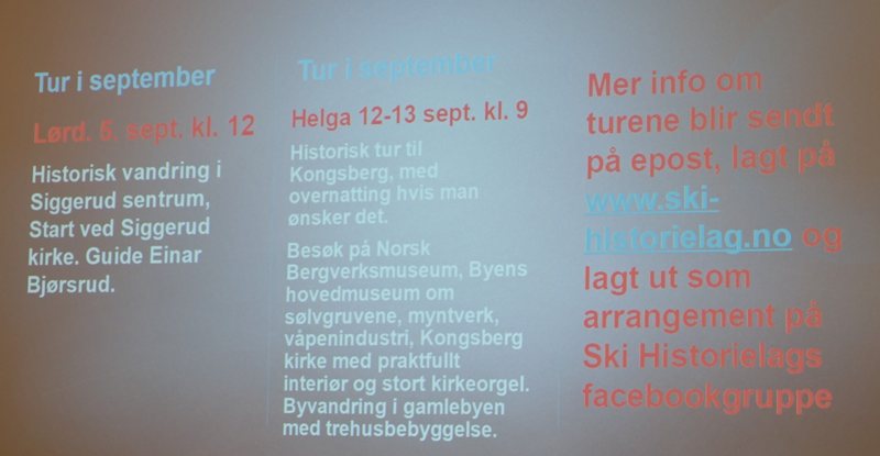 Turplan for høsten 2026.