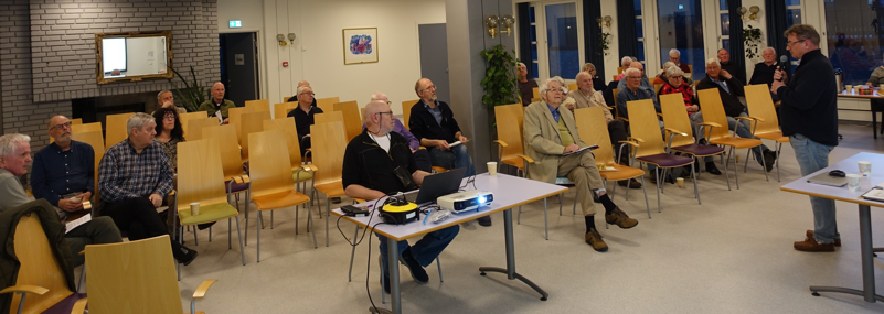 Ca 30 var møtt opp.