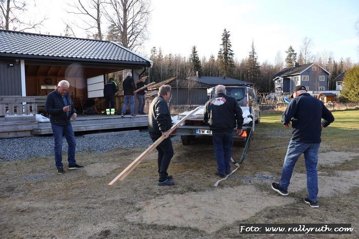 Litt dugnad ble det og