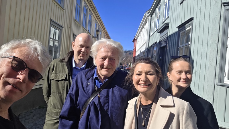 Byråd på besøk i Sanden og Løkkan