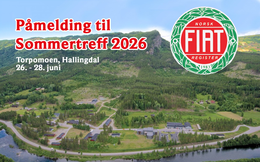 Påmelding til Sommertreff 2026
