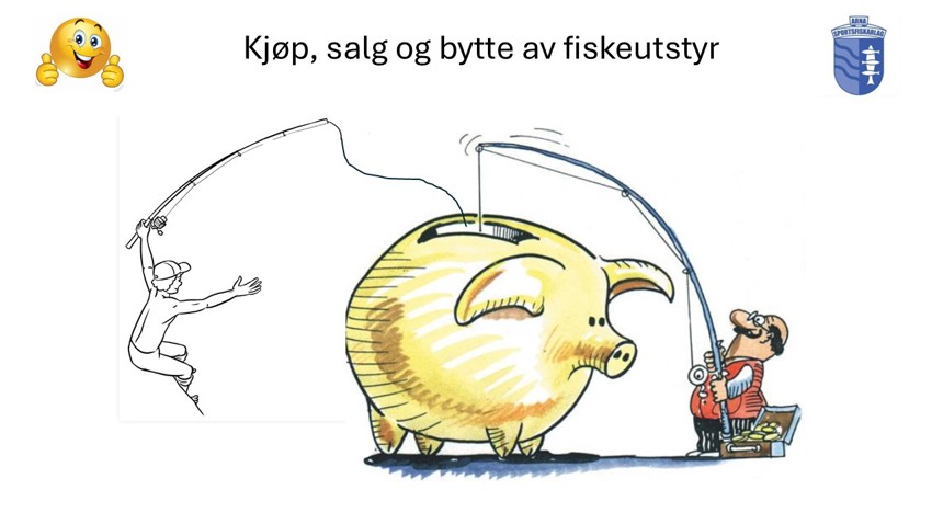 Kjøp, salg og bytte av fiskeutstyr