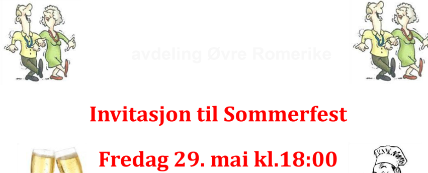 Sommerfest FSFØR 29 mai 2026