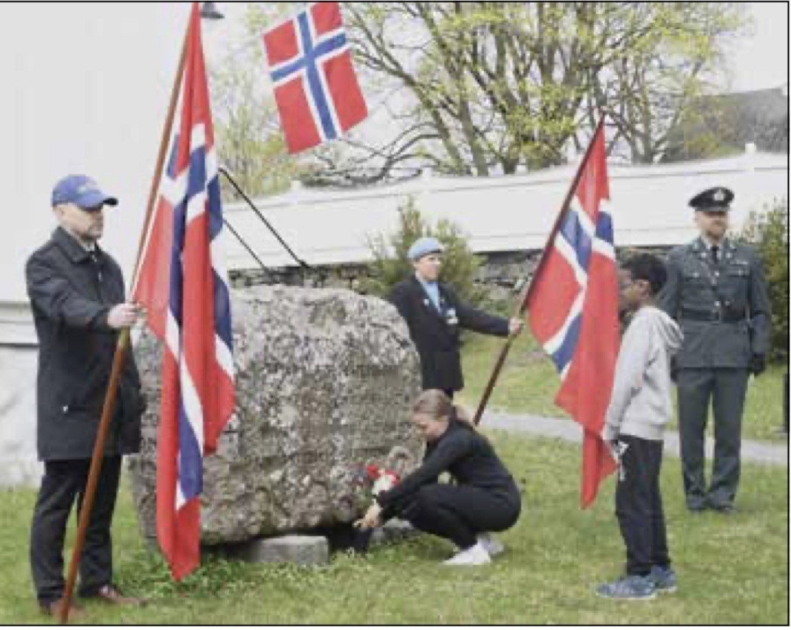 8 mai markering på Gran 