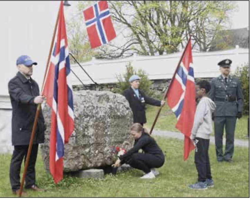 8 mai markering på Gran 