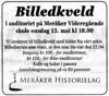 Artikkelbilde til artikkelen Billedkveld - Reprise!